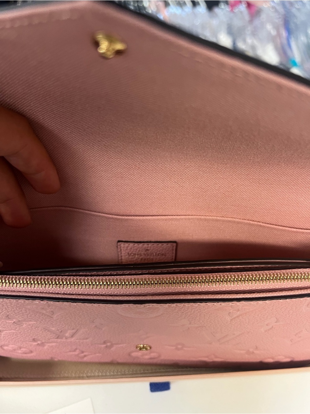 Louis Vuitton Pochette Felicie Rose Poudre - Picture 4 of 7